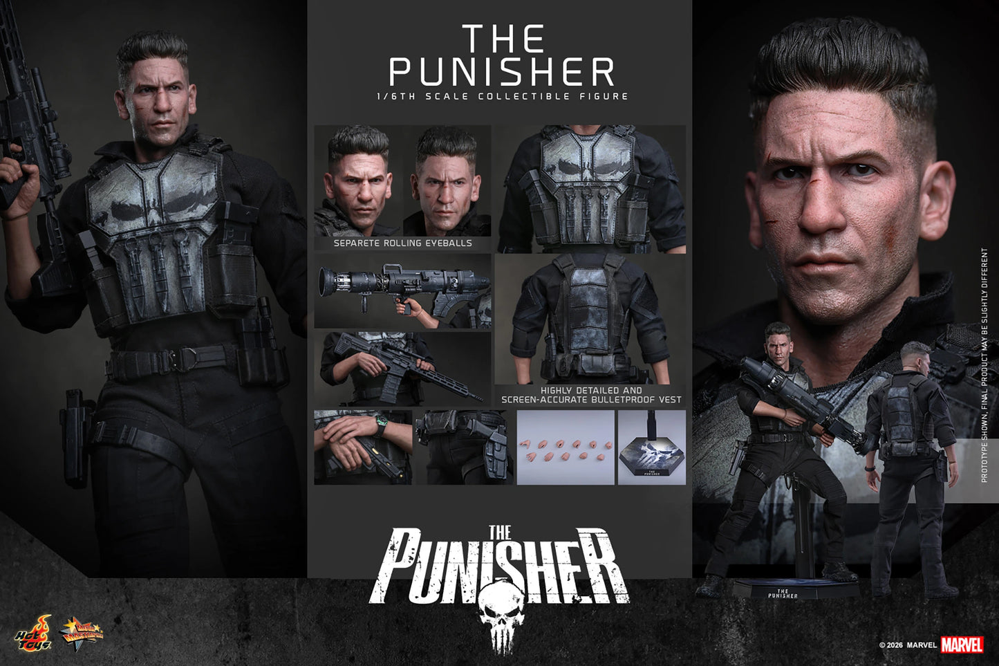 Hot Toys 1/6 The Punisher "Punisher" | Hot Toys 1/6 Scale