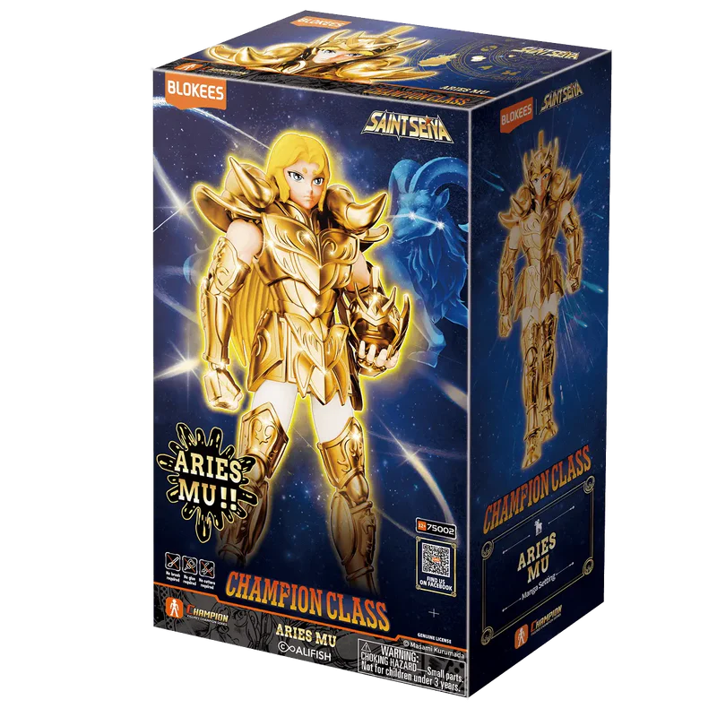 Saint Seiya Blokees Aries Mu Champion Class "Saint Seiya" | Blokees Model Kit