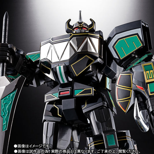 GX-72B Megazord Black Version (Daizyuzin) "Mighty Morphin Power Rangers (Kyoryu Sentai Zyuranger)" - Tamashii Nations Soul of Chogokin