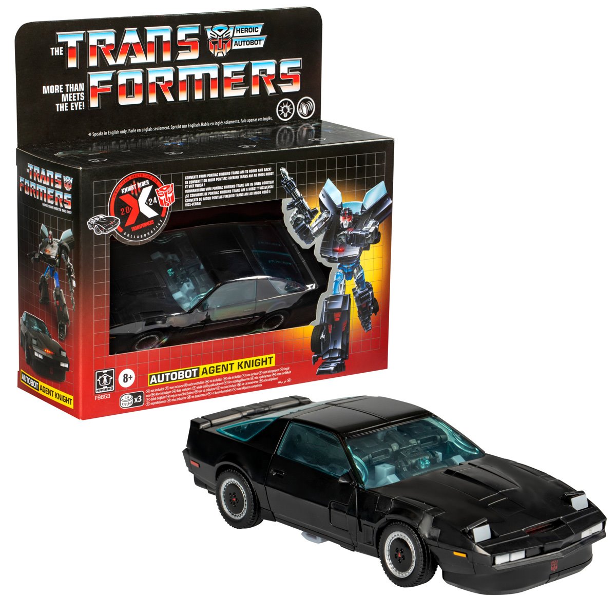 Autobot Agent Knight Transformers x Knight Rider Collaborative K.I.T.T.