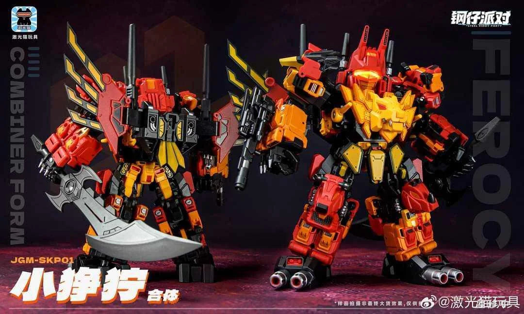 JGM-SKP01 Mini-Ferocy (Super Deformed Predaking) | Laser Cat Toys