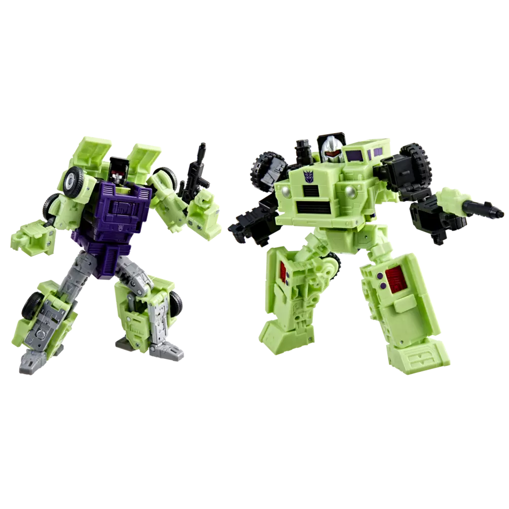 Transformers Studio Series Transformers: The Movie Constructicon Long Haul & Hook