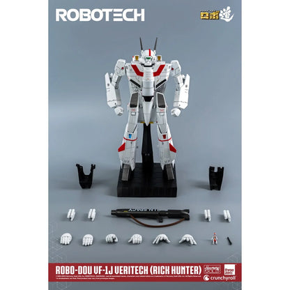 Robotech VF-1J Veritech Rick Hunter ROBO-DOU Action Figure Threezero all accessories