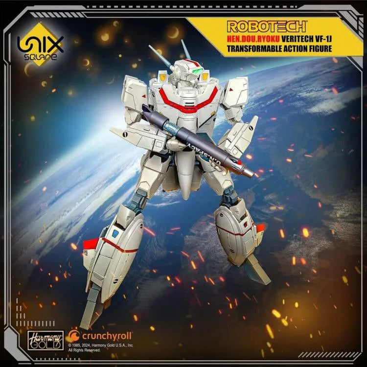 Robotech Hen Dou Ryoku Veritech VF-1J Transformable Action Figure