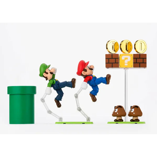 Pre Order S.H.Figuarts Super Mario Playset | Super Mario | Tamashii Nations