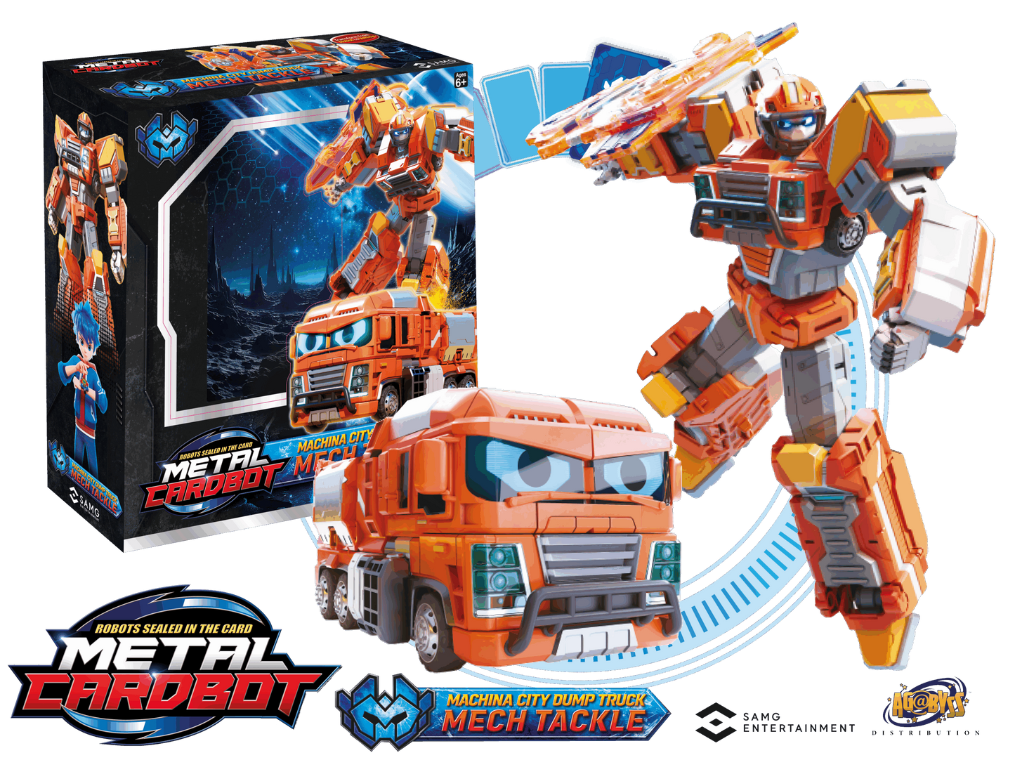 Metal Cardbots Power Class Mech Tackle "Metal Cardbots" | SAMG Entertainment