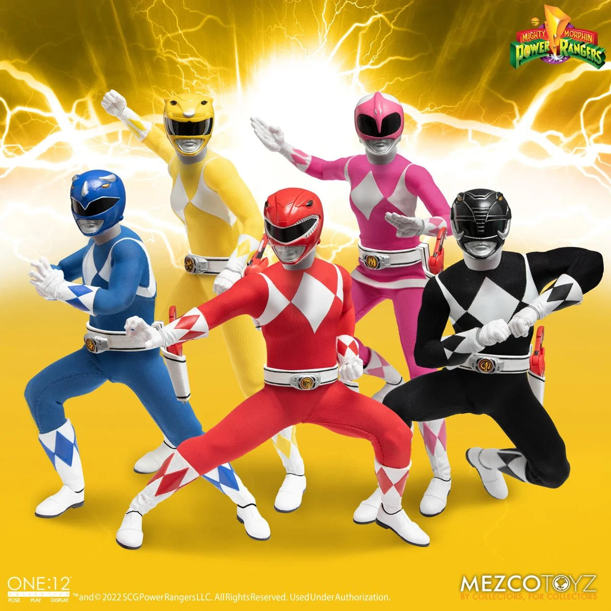 Mighty Morphin' Power Rangers One:12 Collective Deluxe Boxed Set Mezco