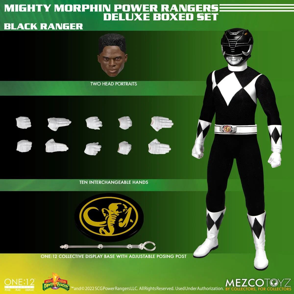 Mighty Morphin' Power Rangers One:12 Collective Deluxe Boxed Set Mezco