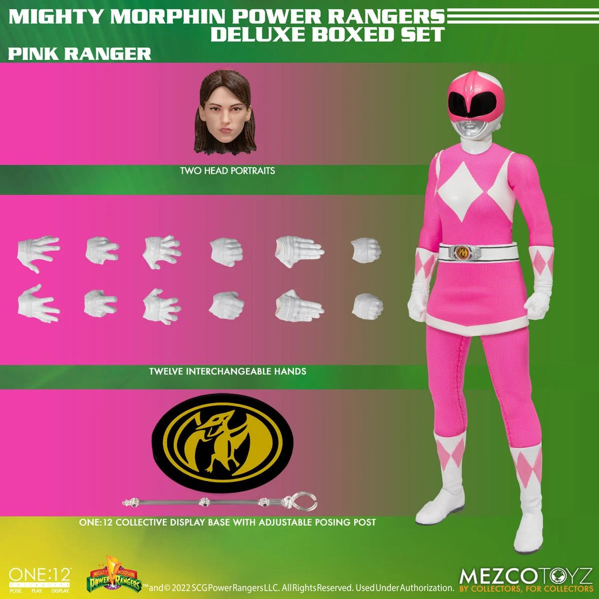 Mighty Morphin' Power Rangers One:12 Collective Deluxe Boxed Set Mezco