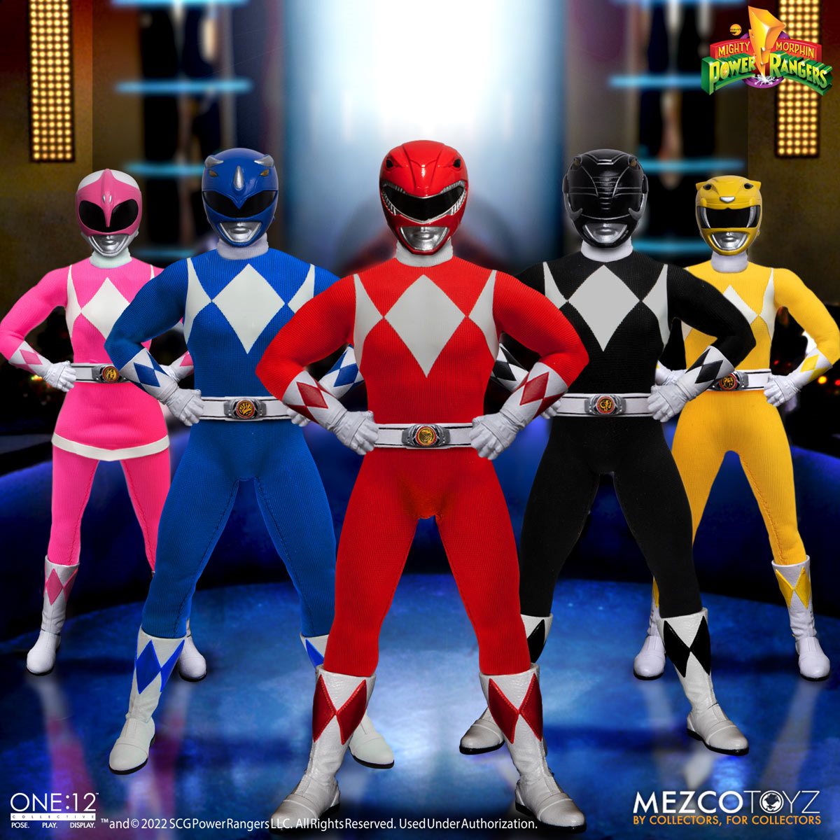 Mighty Morphin' Power Rangers One:12 Collective Deluxe Boxed Set Mezco