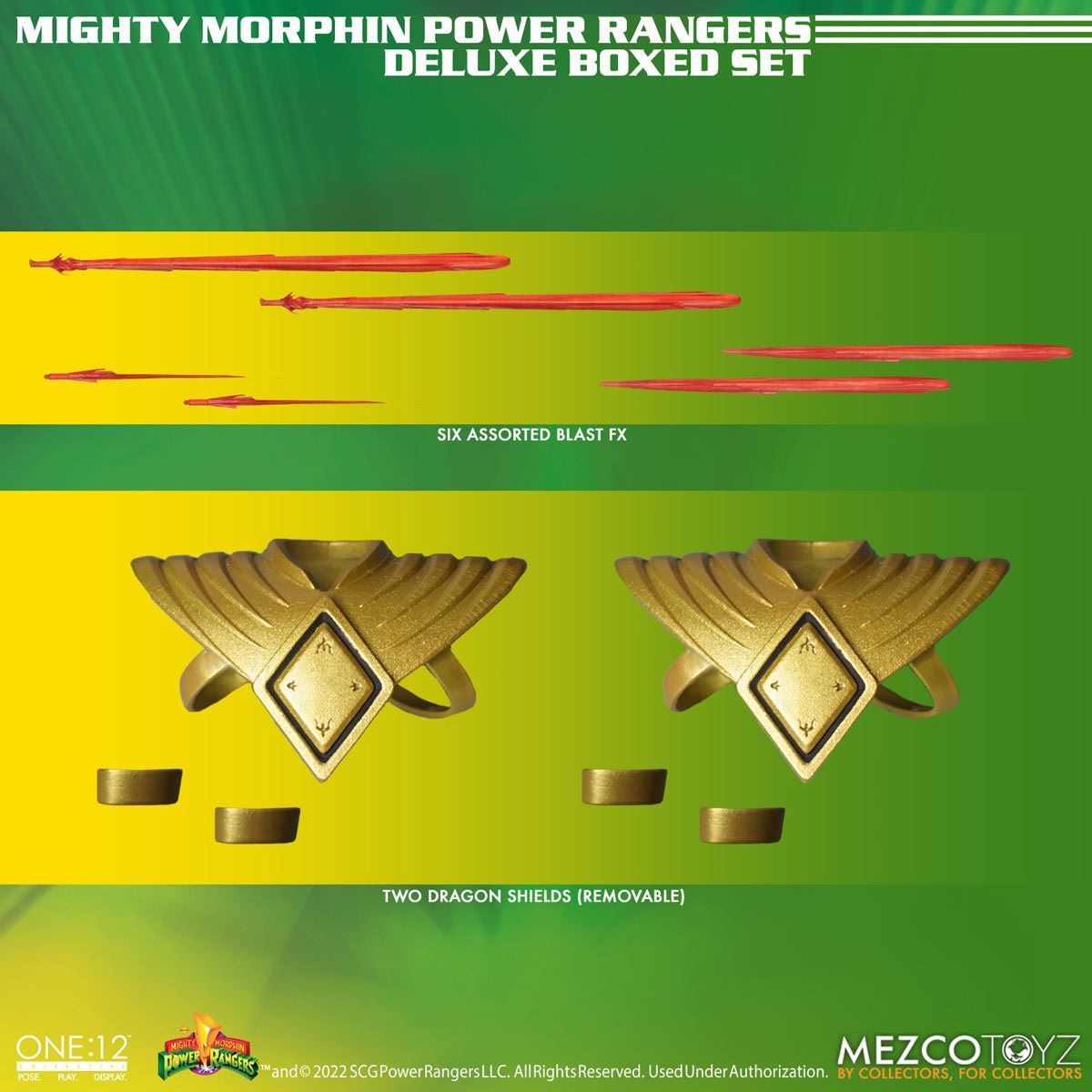 Mighty Morphin' Power Rangers One:12 Collective Deluxe Boxed Set Mezco