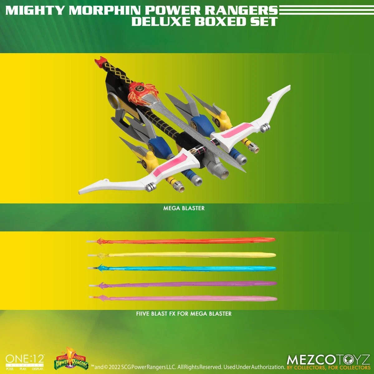 Mighty Morphin' Power Rangers One:12 Collective Deluxe Boxed Set Mezco