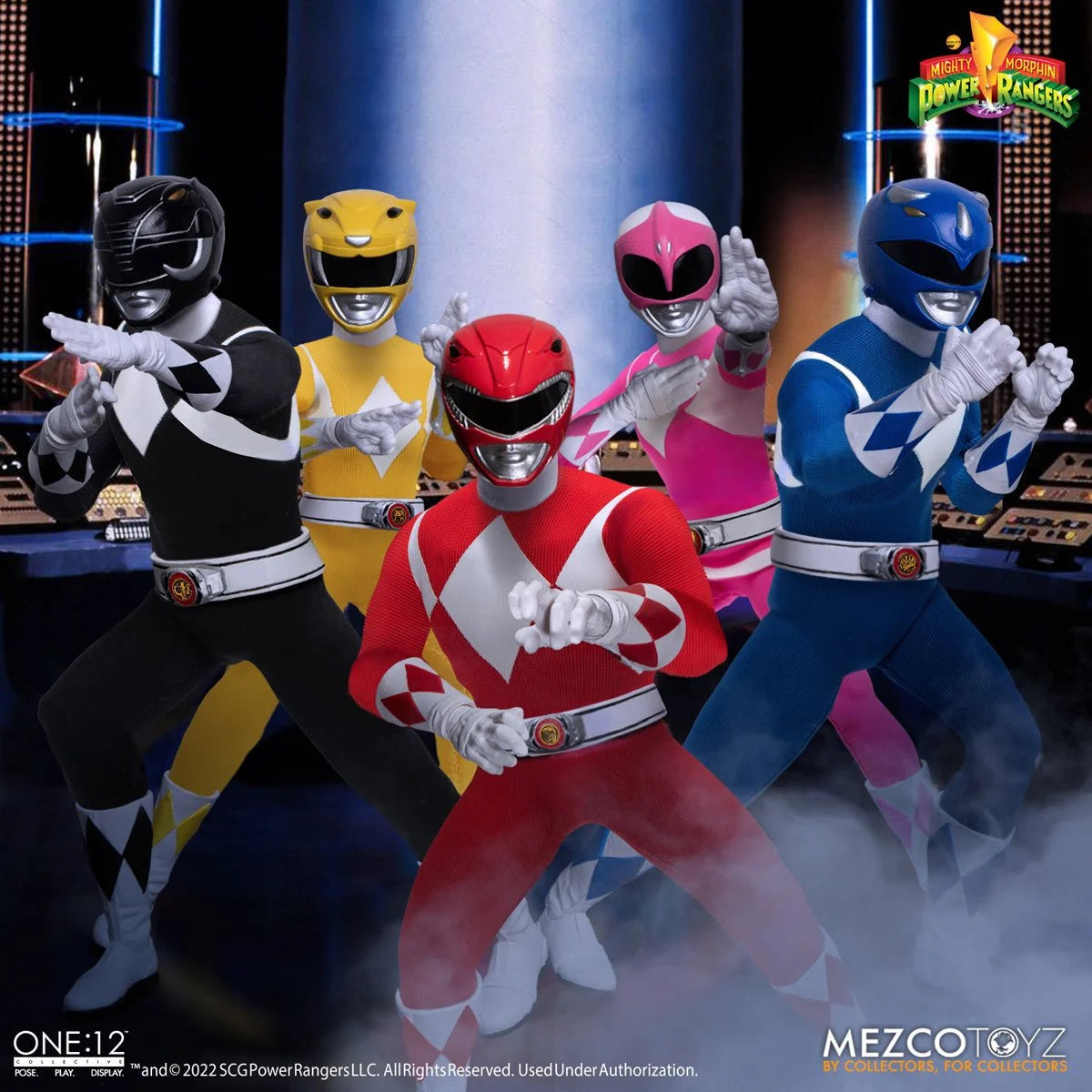 Mighty Morphin' Power Rangers One:12 Collective Deluxe Boxed Set Mezco
