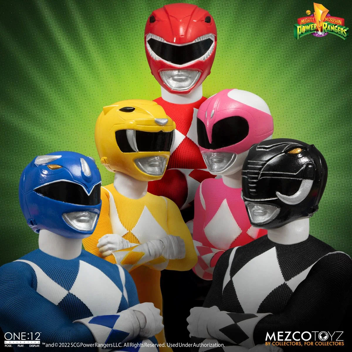 Mighty Morphin' Power Rangers One:12 Collective Deluxe Boxed Set Mezco