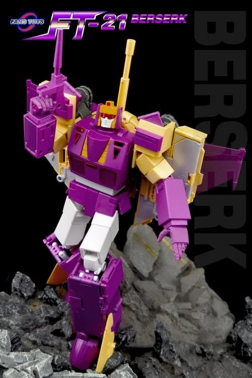 Pre Order FT-21 Berserk by Fanstoys (MP Blitzwing) standing pose
