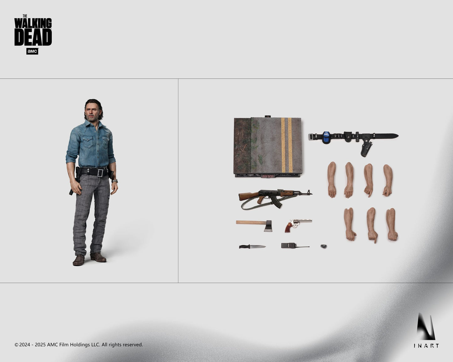 InArt Rick Grimes 1/6th Scale Collectible Figure "The Walking Dead Season 8" | InArt
