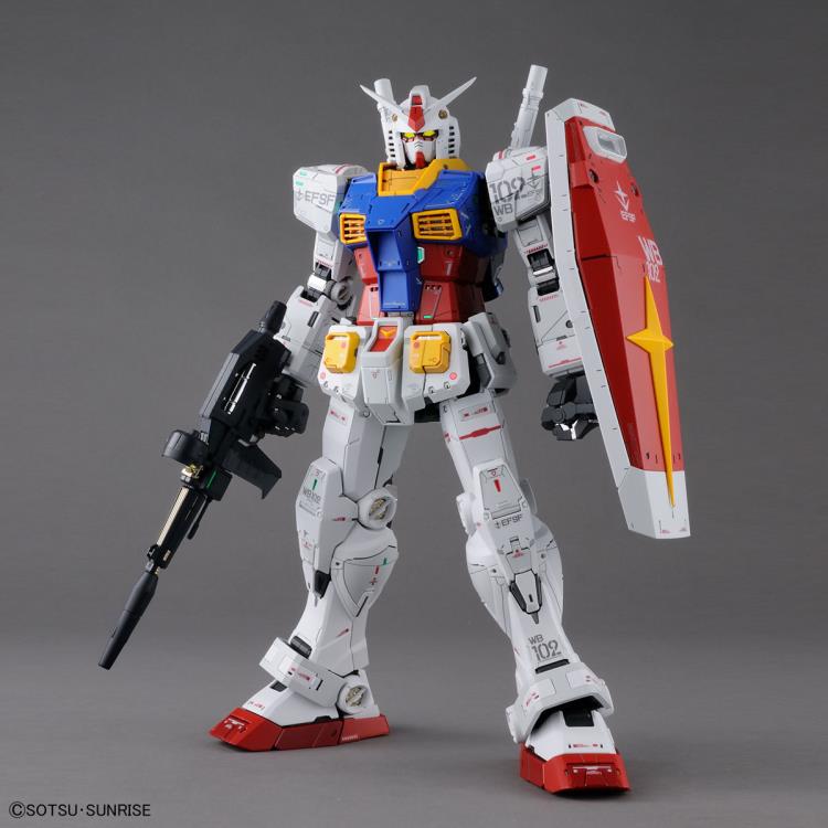 PG Unleashed RX-78-2 Gundam "Mobile Suit Gundam" - Bandai Hobby 1/60 Scale Perfect Grade Model Kit