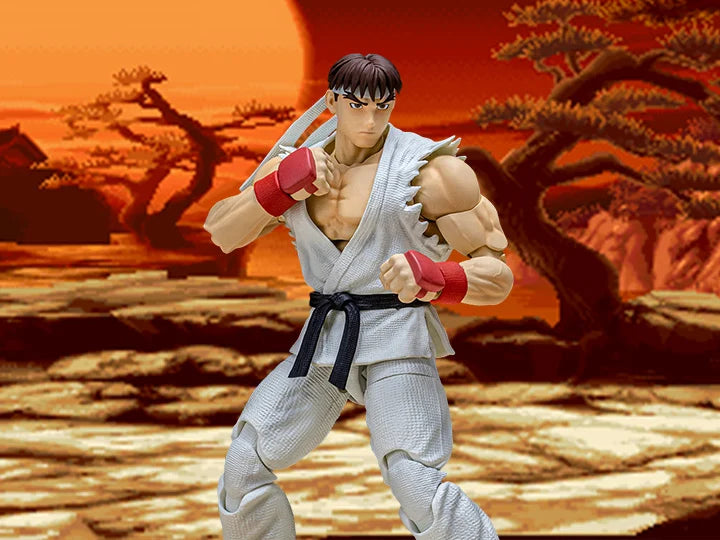 Pre Order Street Fighter Alpha 3 Storm Arena Ryu 1/12 Scale Action Figure