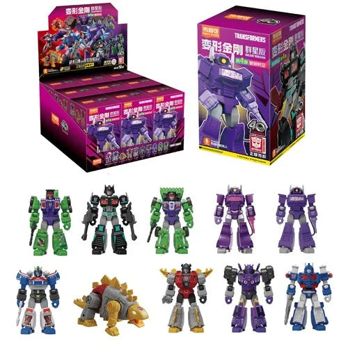 Blokees Figures Transformers Galaxy Version 04 Set Of 9 Model Kits blokees-figures-transformers-galaxy-version-04-set-of-9-model-kits