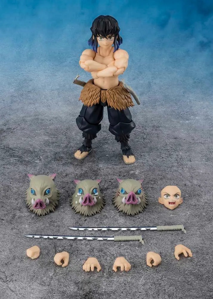 S.H.Figuarts Inosuke Hashibira "Demon Slayer: Kimetsu no Yaiba" | Bandai Tamashii Nations