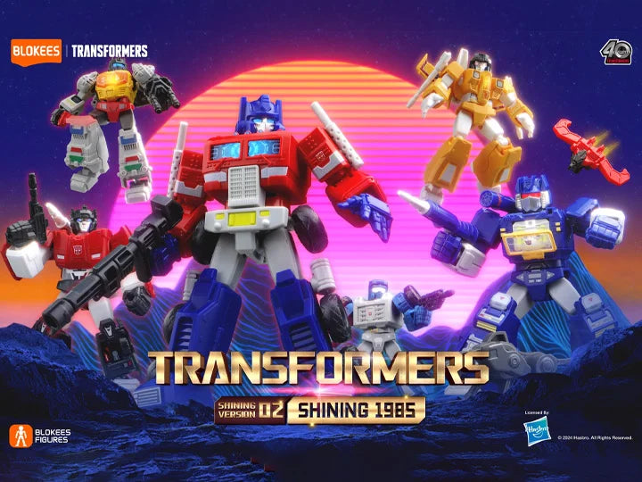 Transformers Blokees G1 Shining Version Vol.2 - Box of 6 Limited Edition | Blokees Model Kits