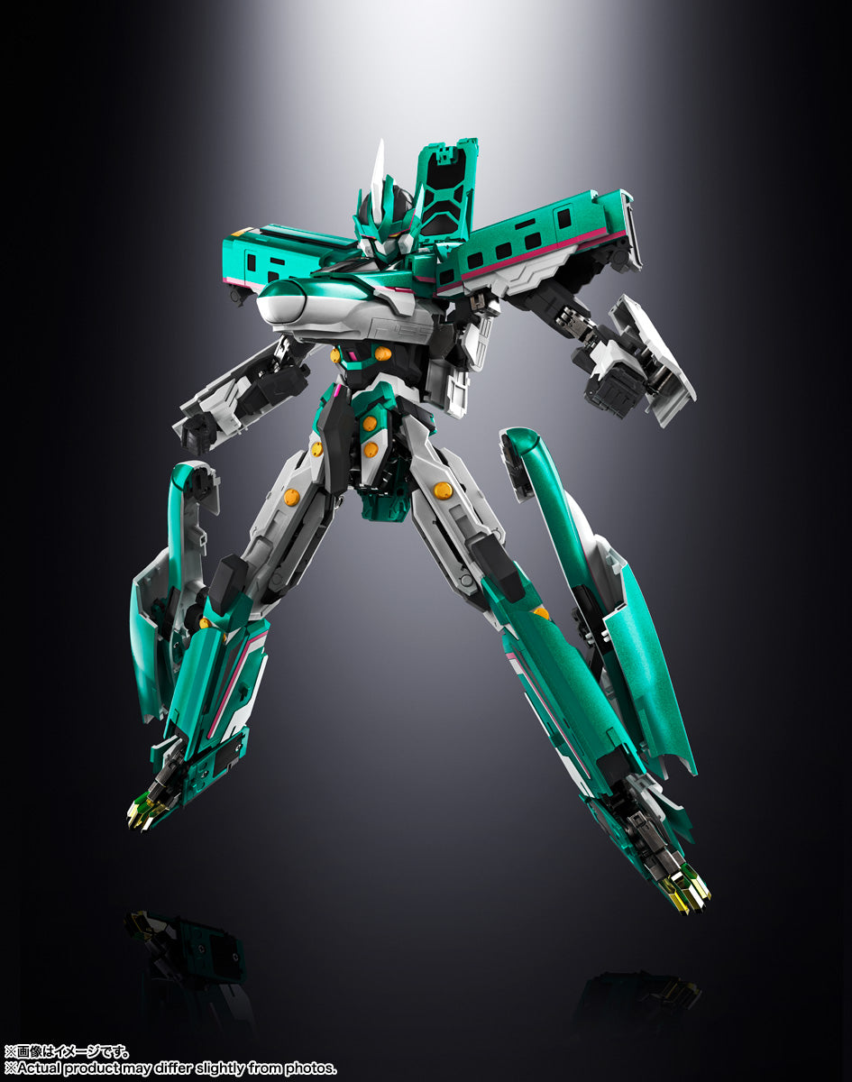 Pre Order Soul of Chogokin GX-115 - Shinkansen Transforming Robot Shinkalion: E5 Hayabusa Expedited Release