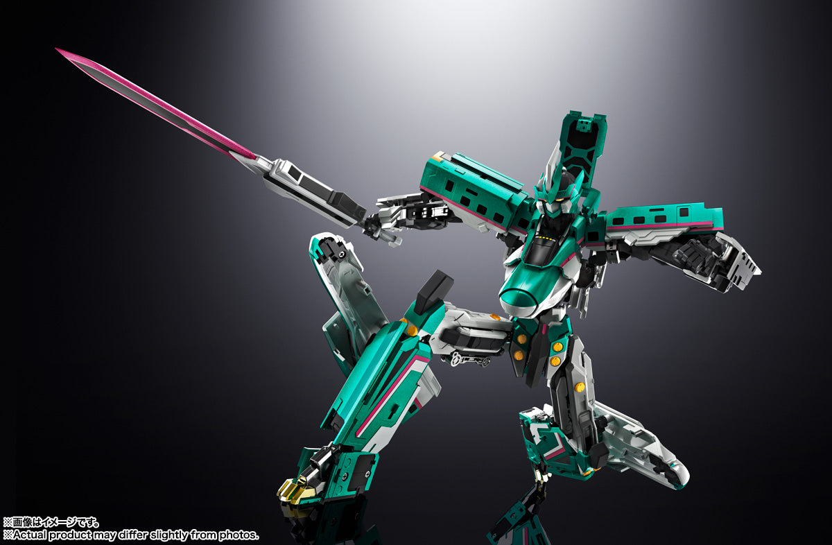 Pre Order Soul of Chogokin GX-115 - Shinkansen Transforming Robot Shinkalion: E5 Hayabusa Expedited Release