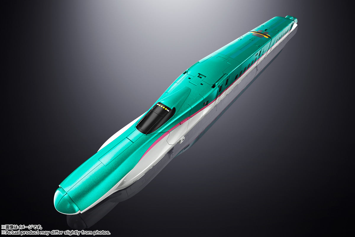 Pre Order Soul of Chogokin GX-115 - Shinkansen Transforming Robot Shinkalion: E5 Hayabusa Expedited Release