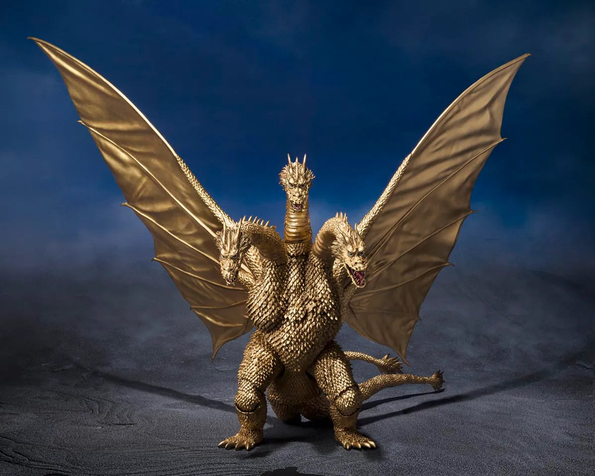 S.H.MonsterArts King Ghidorah (1972) "Godzilla" | Bandai Tamashii Nations