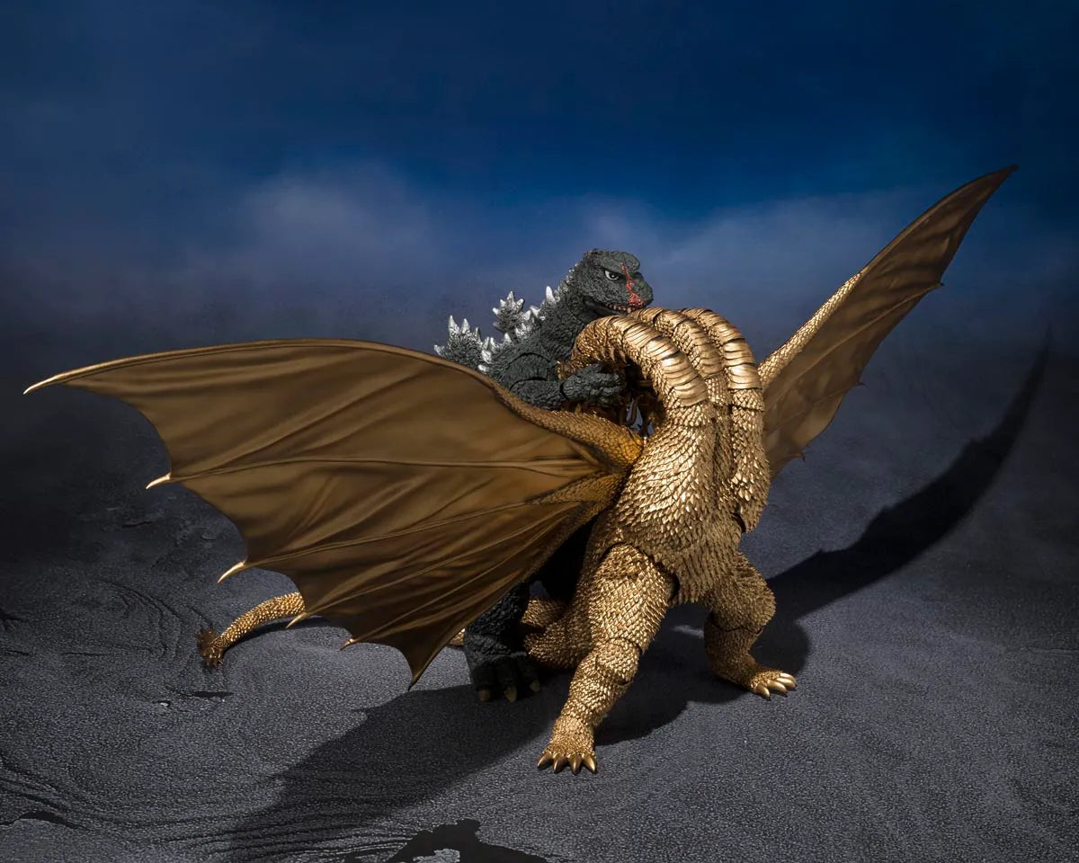 S.H.MonsterArts King Ghidorah (1972) "Godzilla" | Bandai Tamashii Nations