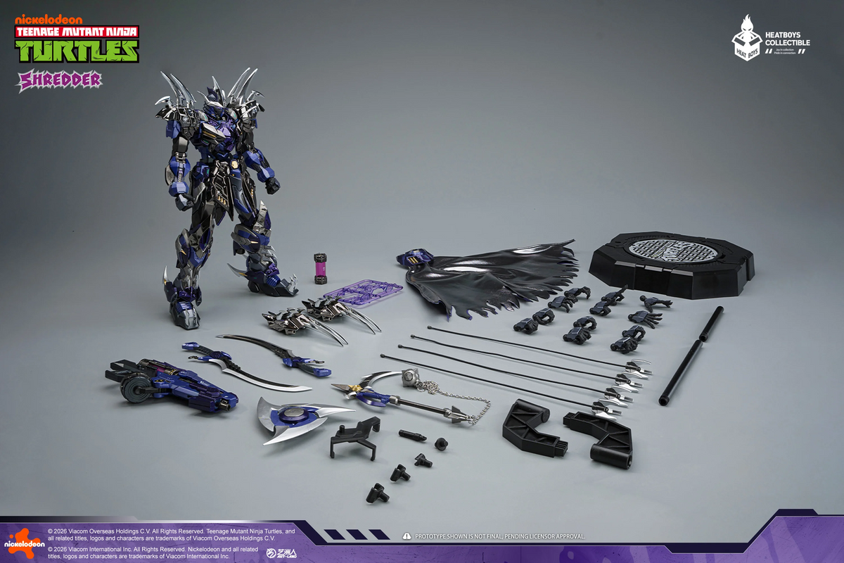 MechaHeat HB0119 Shredder (Metallic Version) "Teenage Mutant Ninja Turtles" | HeatBoys
