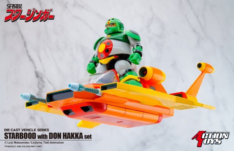 Sci-Fi West Saga Starzinger Die-cast Vehicle Starbood with Don Hakka Set