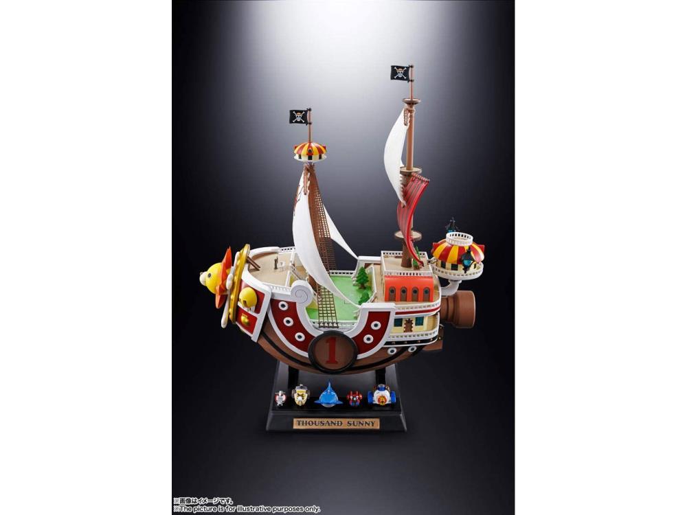 One Piece Chogokin Thousand Sunny Pirot ship