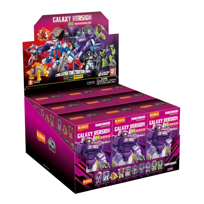 Blokees Figures | Transformers Galaxy Version 04 Set of 9 Model Kits