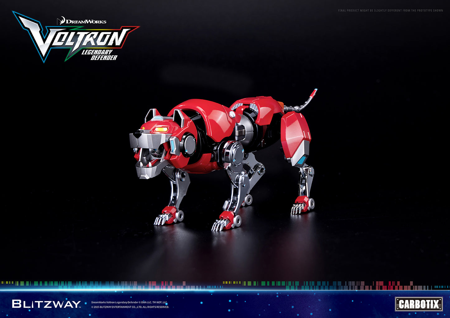 Blitzway Carbotix Voltron Legendary Defender (Regular Edition) | Blitzway (limited bonus)