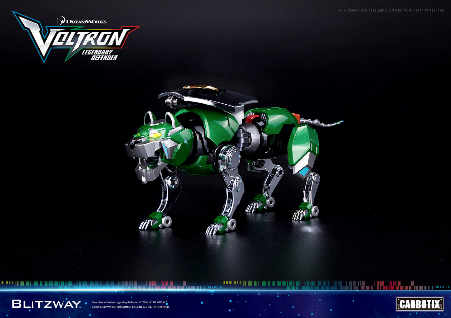 Blitzway Carbotix Voltron Legendary Defender (Regular Edition) | Blitzway (limited bonus)