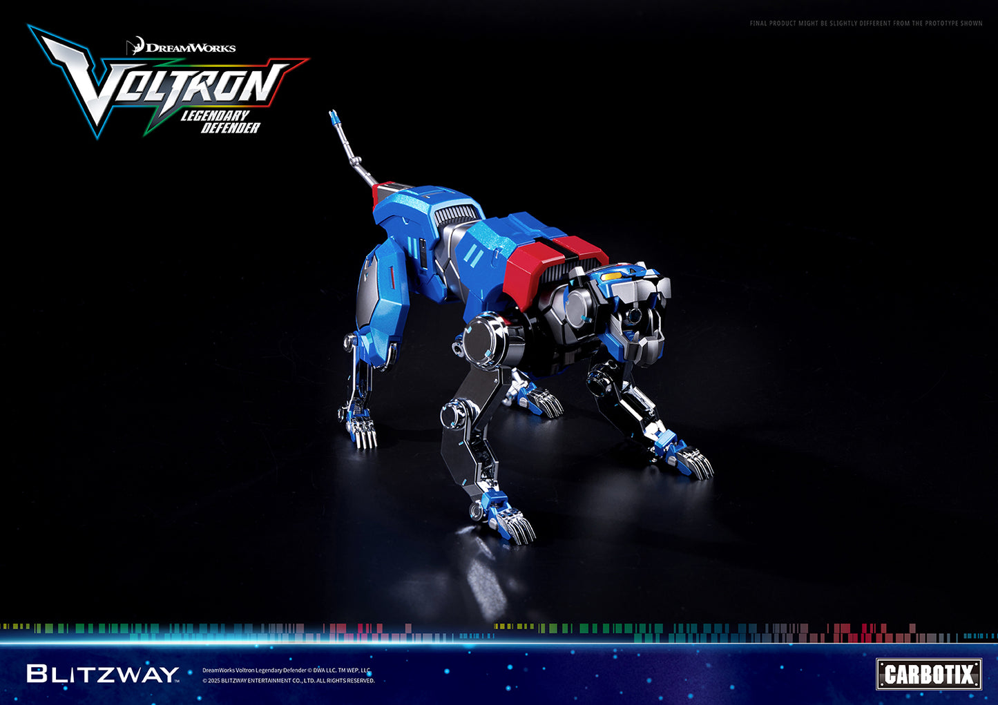 Blitzway Carbotix Voltron Legendary Defender (Regular Edition) | Blitzway (limited bonus)