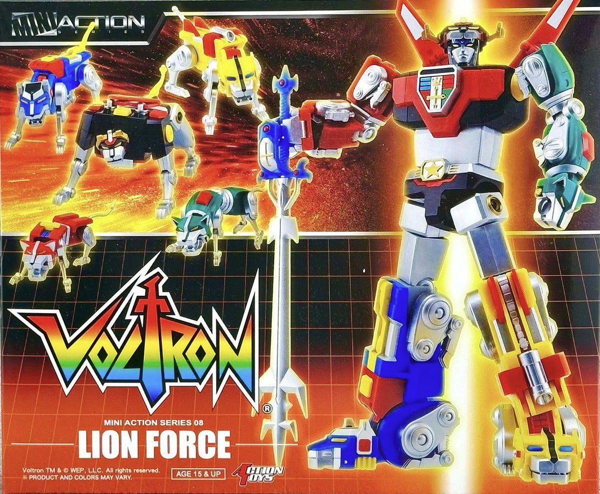 Action Toys Voltron Lion Force Mini Action Series 08 w/Bonus Sword | Action Toys