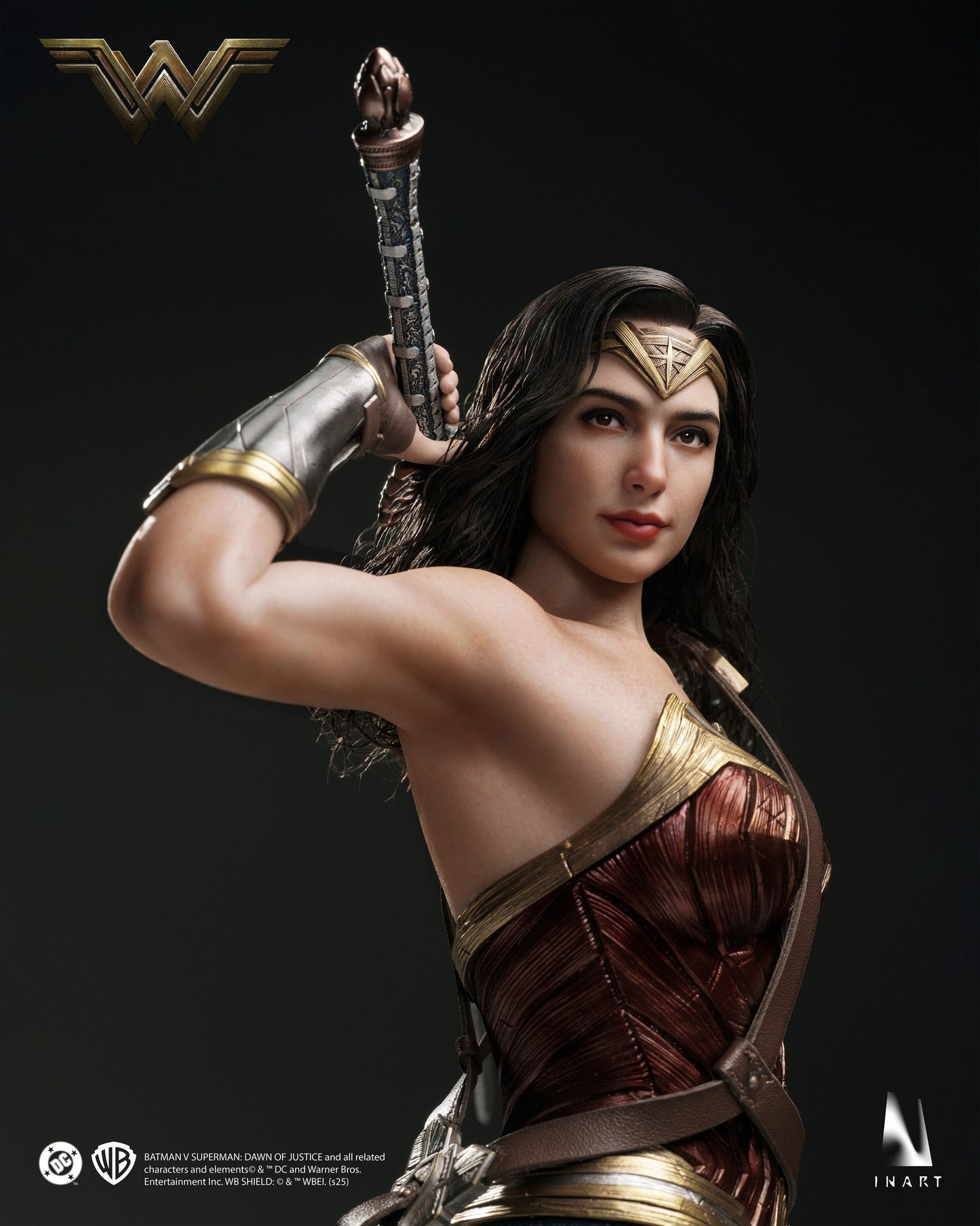 Pre Order Batman V Superman: Dawn of Justice Wonder Woman - InArt 1/6 Scale Figure