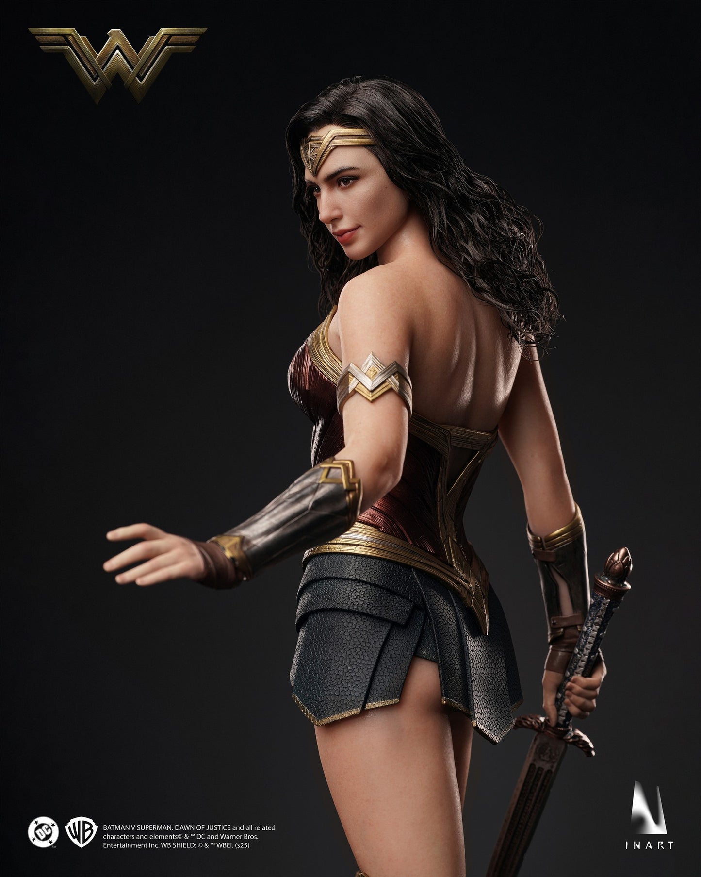 Pre Order Batman V Superman: Dawn of Justice Wonder Woman - InArt 1/6 Scale Figure