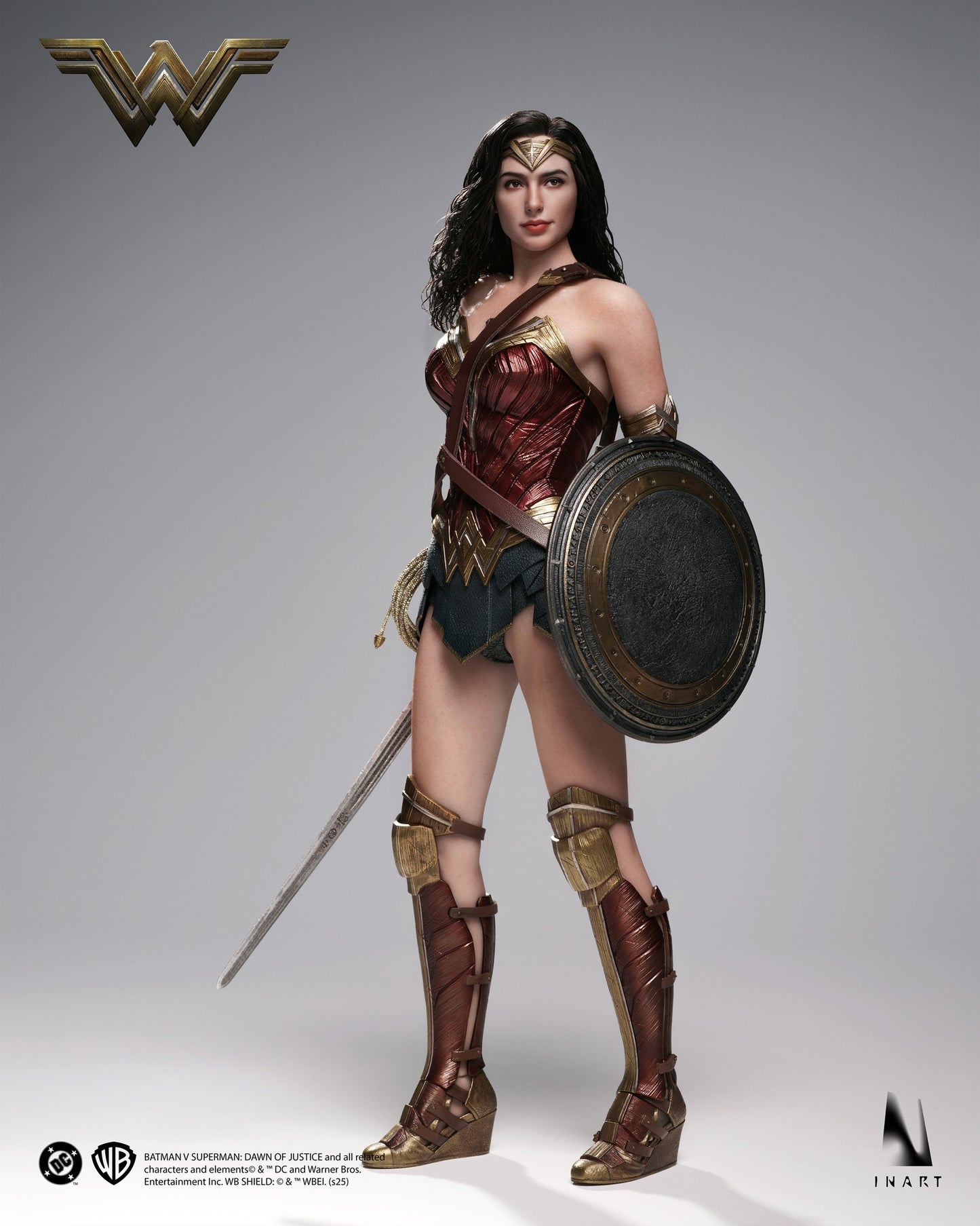 Pre Order Batman V Superman: Dawn of Justice Wonder Woman - InArt 1/6 Scale Figure