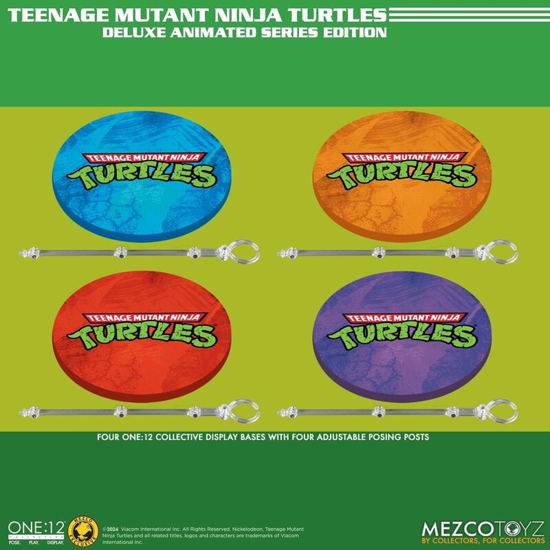 Mezco Teenage Mutant Ninja Turtles - Deluxe Animated Series Edition Exclusive