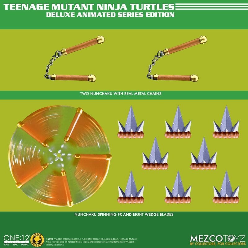 Mezco Teenage Mutant Ninja Turtles - Deluxe Animated Series Edition Exclusive