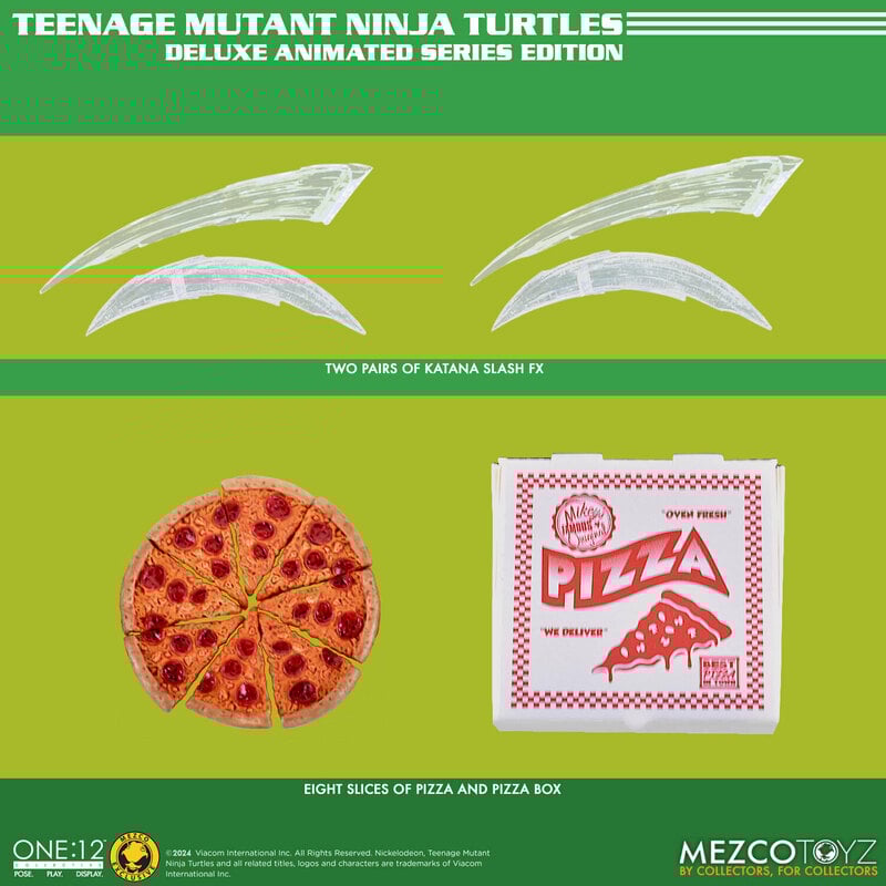 Mezco Teenage Mutant Ninja Turtles - Deluxe Animated Series Edition Exclusive