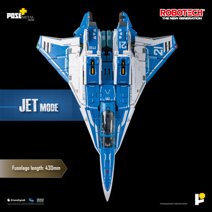 Pre Order POSE+ Metal Series – Combat Alpha Fighter | Robotech: The New Generation