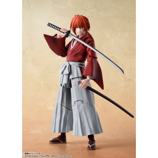 Pre Order Kenshin Himura "Rurouni Kenshin: Meiji Swordsman Romantic Story", TAMASHII NATIONS S.H.FiguartsTAMASHII NATIONS S.H.Figuarts