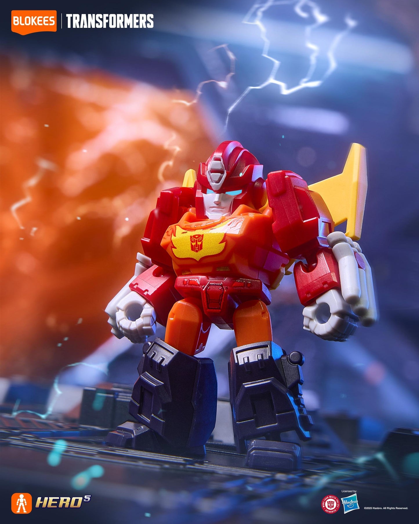 Transformers Blokees Defender Version 04 Heavy Tyrants Fury | Blokees