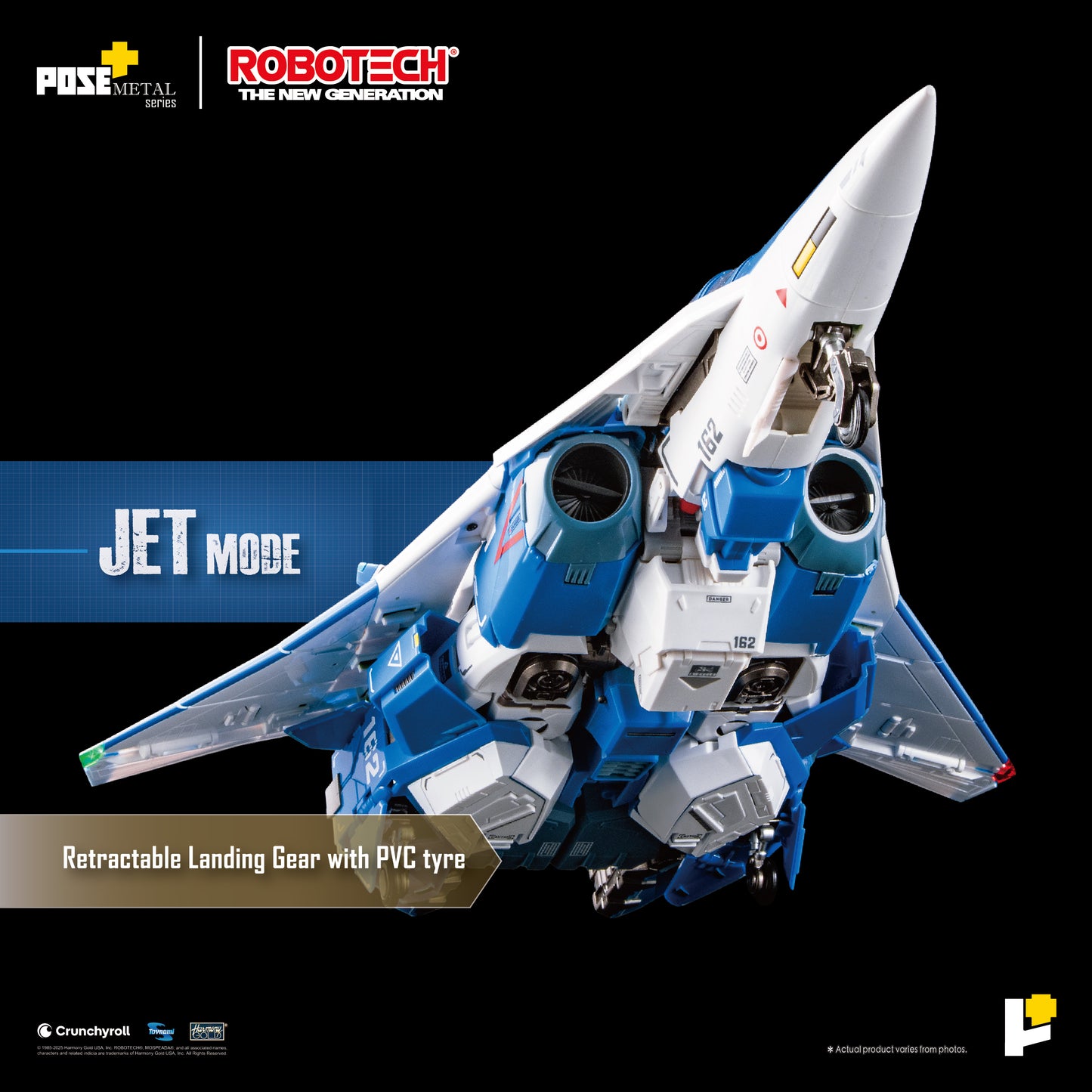Pre Order POSE+ Metal Series – Combat Alpha Fighter | Robotech: The New Generation