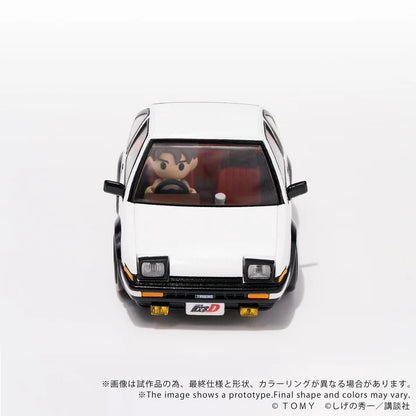 QV-05 Initial D Toyota AE86 Trueno and Fujiwara Takumi "Initial D" | Takara Tomy T-Spark