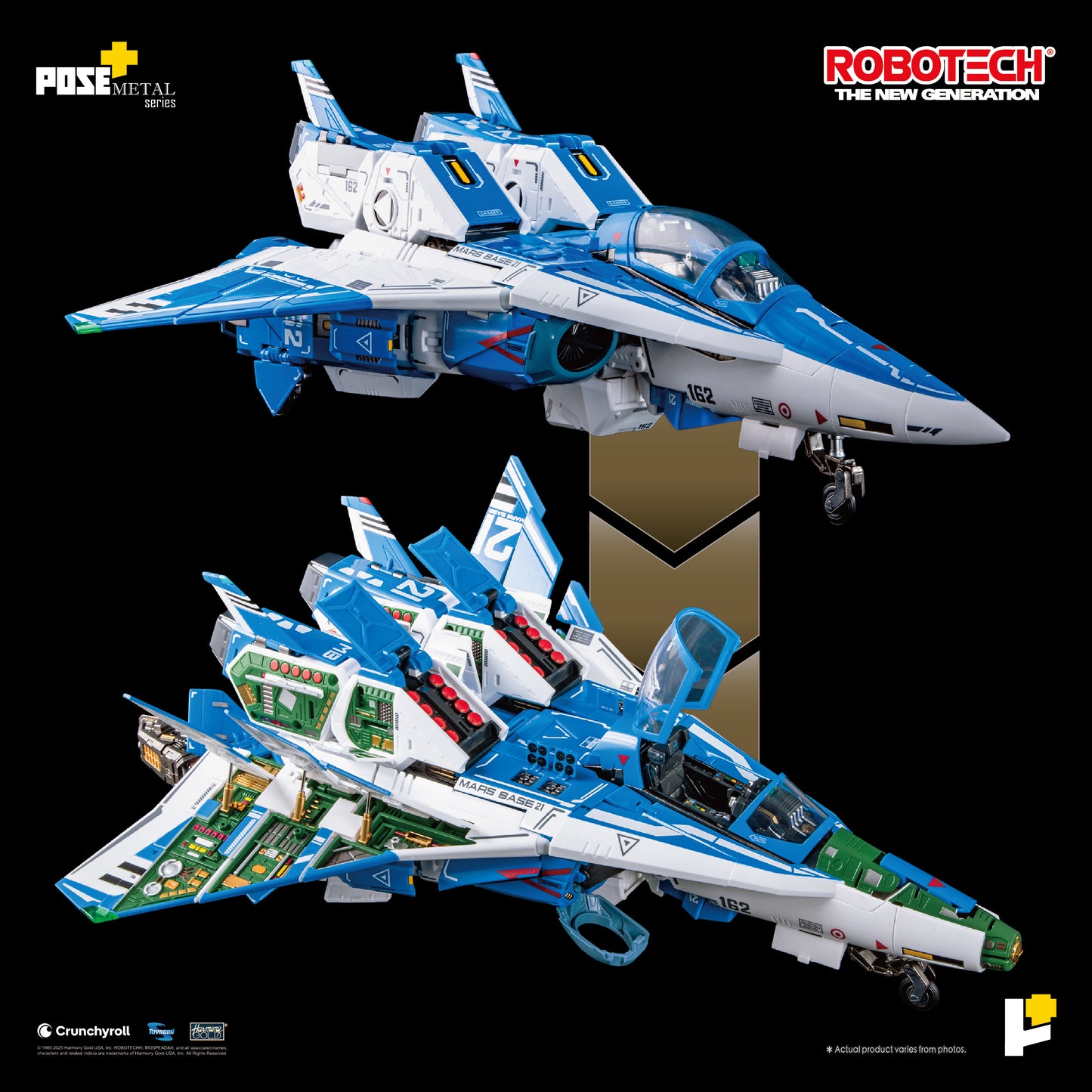 Pre Order POSE+ Metal Series – Combat Alpha Fighter | Robotech: The New Generation